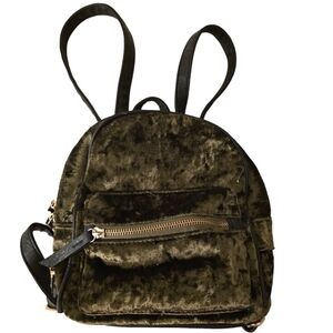 Velvet mini backpack